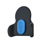 Supporto lombare regolabile in memory foam per auto multifunzionale, colore: blu scuro classico