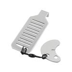 Blocco porta antifurto per autodifesa femminile, anti-furto, per casa e hotel (acciaio inossidabile)