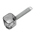 Sbucciatore per frutta e verdura a testa singola con manico lungo in acciaio inossidabile da cucina (grigio)