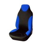 Coprisedile universale tutto compreso per tutte le stagioni, in un unico pezzo, misura: sedile singolo (blu)