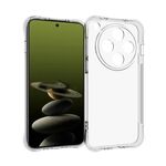 Per OPPO Find X8 5G Custodia per telefono in TPU antiurto antiscivolo e spessa (trasparente)