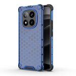 Per Redmi Note 14 Pro+ 5G Custodia antiurto a nido d'ape per telefono (blu)