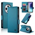 Per Redmi 14C 4G Custodia per telefono in pelle smerigliata magnetica con fibbia laterale (blu)