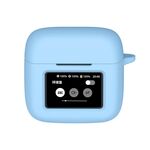 Per JBL Tour Pro 3 Custodia protettiva in silicone per auricolari wireless (azzurro chiaro)