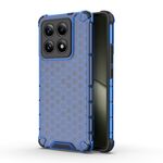 Per Xiaomi 14T 5G Custodia antiurto a nido d'ape globale per telefono (blu)