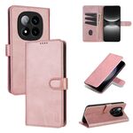 Per Redmi Note 14 Pro+ 5G AZNS Custodia per telefono in pelle con texture di vitello e pelle al tatto (oro rosa)
