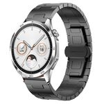 For Huawei watch GT4 46mm Titanium Alloy 22mm Metal Watch Band(Titanium Color)