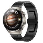 For Huawei Watch 4 Titanium Alloy 22mm Metal Watch Band(Black)