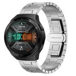 For Huawei Watch GT 2e Titanium Alloy 22mm Metal Watch Band(Silver)