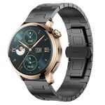 For Honor Watch 4 Pro Titanium Alloy 22mm Metal Watch Band(Titanium Color)