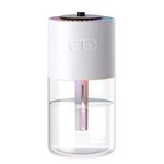 280ml Star Projection Light Humidifier USB Car Diffuser Humidifier Household Hydrating Atomizer, Color: White