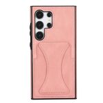 Per Samsung Galaxy S24 Ultra 5G Custodia protettiva antiurto ultrasottile con supporto (oro rosa)