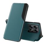 For Xiaomi 14T Attraction Flip Holder Leather Phone Case(Green)
