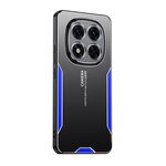 Per Xiaomi Redmi Note 14 Pro+ 5G Blade Series TPU Hybrid Metal Phone Case (Blu)