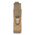 Borsa per torcia elettrica da esterno, multifunzionale, custodia per bastone da lancio, borsa portaoggetti MP5, kit di attrezzi (cachi)