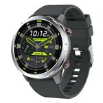 Orologio sportivo GPS da esterno 1,32 pollici HD schermo rotondo Multi Sport Mode Smartwatch (argento)