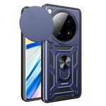 Per Infinix Zero 40 5G Custodia per fotocamera scorrevole TPU+PC (blu)