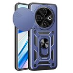 Per Tecno Spark 30C 4G Custodia per fotocamera scorrevole in TPU+PC (blu)