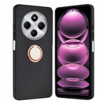 Per Redmi 14C 4G Custodia per telefono in TPU con supporto ad anello opaco (oro rosa)