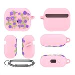 Per Samsung Galaxy Buds 3 / 3 Pro L11 Epoxy Violet Bluetooth Auricolare Custodia protettiva in silicone (rosa)
