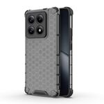 Per Xiaomi 14T Pro 5G Custodia antiurto a nido d'ape globale per telefono (nero)