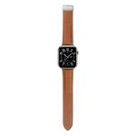 Per Honor Watch 5 cinturino in pelle con fibbia pieghevole magnetica con trama Litchi (marrone)