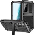 Per Samsung Galaxy S25+ 5G R-JUST Life Custodia impermeabile antipolvere antiurto per telefono (nero)