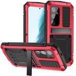 Per Samsung Galaxy S25+ 5G R-JUST Life Custodia impermeabile antipolvere antiurto per telefono (rosso)