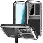 Per Samsung Galaxy S25+ 5G R-JUST Life Custodia impermeabile antipolvere antiurto per telefono (argento)