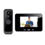 SY-30 4 pollici PIR Night Vision 2.4G Videocitofono Campanello (grigio)