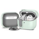 Per Samsung Galaxy Buds3 / 3 Pro Mars Earphone Custodia protettiva con blocco di sicurezza (verde menta)