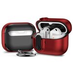 Per Samsung Galaxy Buds3 / 3 Pro Mars Earphone Custodia protettiva con blocco di sicurezza (rosso)