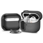 Per Samsung Galaxy Buds3 / 3 Pro Mars Earphone Custodia protettiva con blocco di sicurezza (vernice grigia)