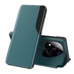 Per Xiaomi Redmi Note 14 Pro+ 5G Attraction Flip Holder Custodia in pelle per telefono (verde)