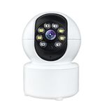 A10 Mini 360 PTZ WiFi Telecamera di sorveglianza Smart Home IP Camera Night Vision Baby Monitor (Bianco)