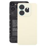Per ZTE Blade V60 Design Z2350 Cover posteriore in vetro con adesivo (oro)