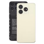 Per ZTE Axon 60 / V60 Z2356 Cover posteriore in vetro per batteria con cornice centrale / Cover per obiettivo della fotocamera (oro)