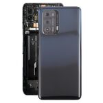 Per ZTE Blade V40 Cover posteriore batteria con adesivo / Cover obiettivo fotocamera (nero)
