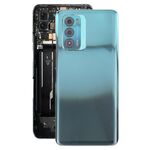 Per ZTE Blade V40 Cover posteriore della batteria con adesivo / Cover dell'obiettivo della fotocamera (blu)