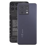 Per ZTE Blade V50 Vita Cover posteriore batteria con copriobiettivo fotocamera (nero)