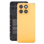 Per ZTE Blade A55 Z2450 Cover posteriore della batteria con cornice centrale/Copertura dell'obiettivo della fotocamera (arancione)