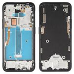 Per Nokia XR20 Originale Front Housing LCD Frame Bezel Plate (Nero)