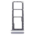 Per Nokia C22 Vassoio scheda SIM originale + Vassoio scheda SIM + Vassoio scheda Micro SD (nero)