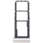 Per Nokia C32 Vassoio scheda SIM originale + Vassoio scheda SIM + Vassoio scheda Micro SD (oro)