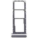 Per Nokia C32 Vassoio scheda SIM originale + Vassoio scheda SIM + Vassoio scheda Micro SD (blu)