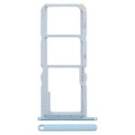 Per Nokia G11 Vassoio scheda SIM originale + Vassoio scheda SIM + Vassoio scheda Micro SD (blu)