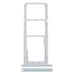 Per Nokia C31 Vassoio scheda SIM originale + Vassoio scheda SIM + Vassoio scheda Micro SD (blu)