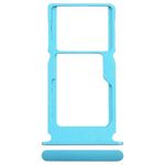Per Nokia G50 Vassoio scheda SIM originale + Vassoio scheda SIM / Vassoio scheda Micro SD (blu)