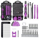 Kit di cacciaviti magnetici di precisione 122 in 1 (viola)