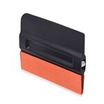 Raschietto per pellicola per auto in PP moderato, imitazione pelle di daino con attrazione magnetica (nero)
